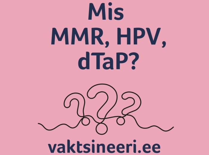 Mis MMR, HPV, dTaP?