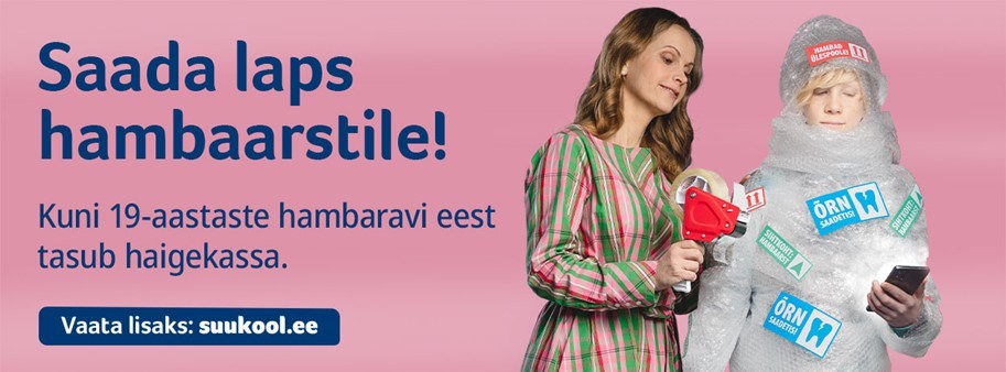 Saada laps hambaarstile! Kuni 19-aastaste hambaravi eest tasub haigekassa.