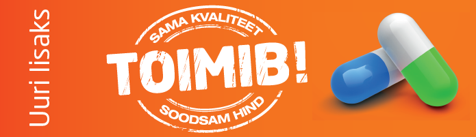 Uuri lisaks: sama kvaliteet, soodsam hind, toimib!