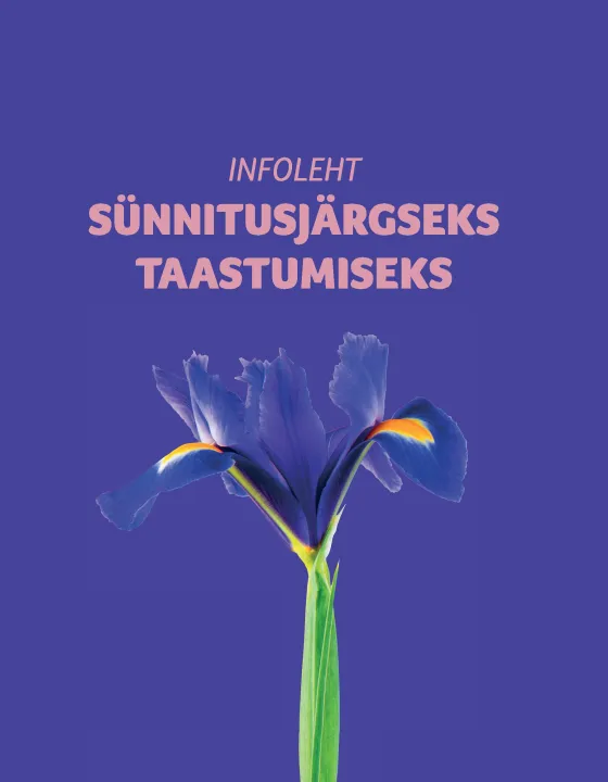 Infoleht sünnitusjärgseks taastumiseks