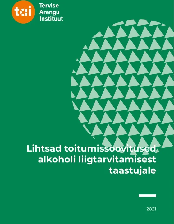 Lihtsad toitumissoovitused alkoholi liigtarvitamisest taastujale
