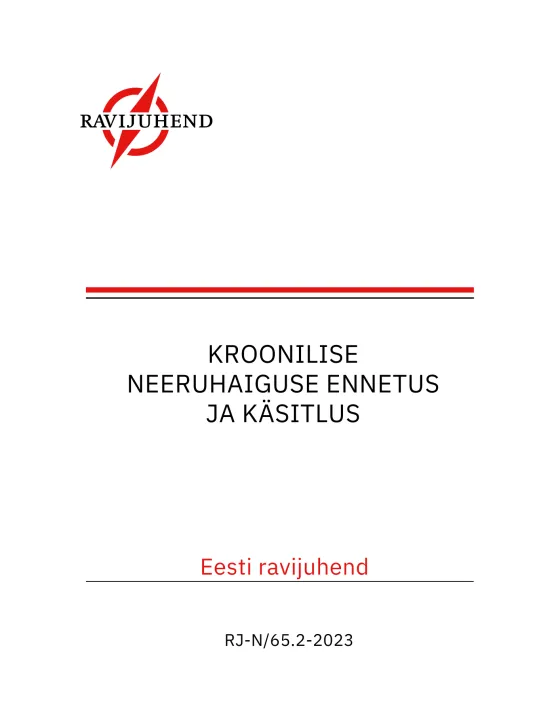 Kroonilise neeruhaiguse ennetus ja käsitlus